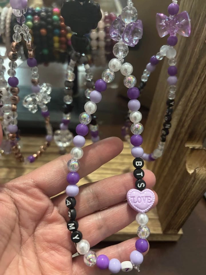 BTS Arirang Phone Charm Strap – Handmade - photo 3