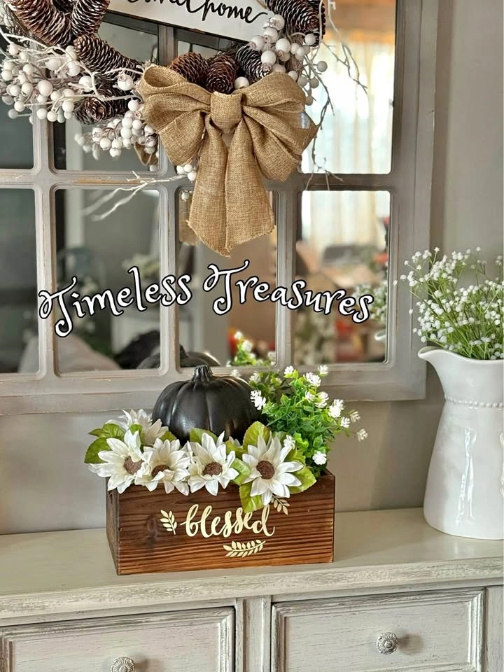 Blessed Pumpkin Centerpiece Box