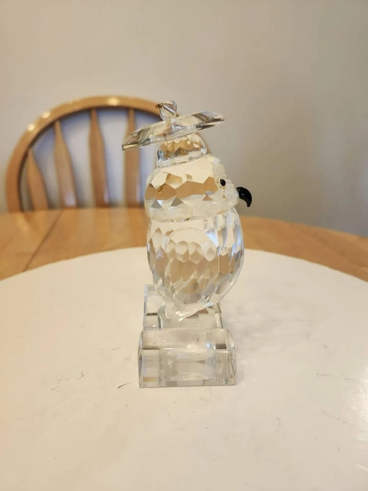 Vintage, Shannon Crystal, Graduation Owl Figurine, Signed - photo 3