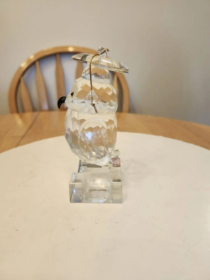 Vintage, Shannon Crystal, Graduation Owl Figurine, Signed - photo 5