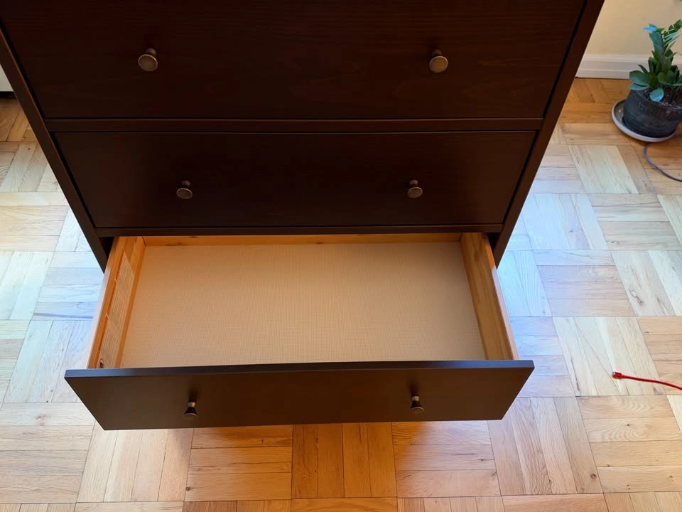 IDANAS 6-Drawer Tall Dresser - Dark Brown - Fully Assembled - photo 4
