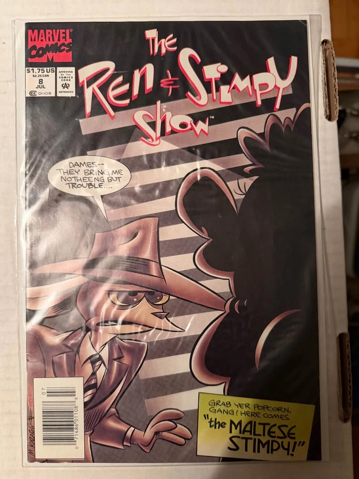 The Ren & Stimpy Show #8 & #42 (Marvel Comics) - photo 2