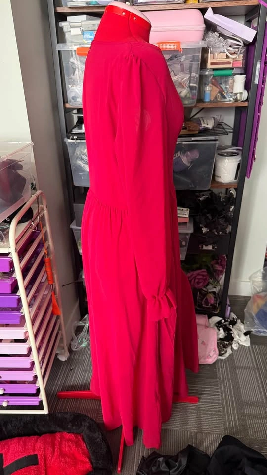 Maiden/princess dress red - XL - photo 2
