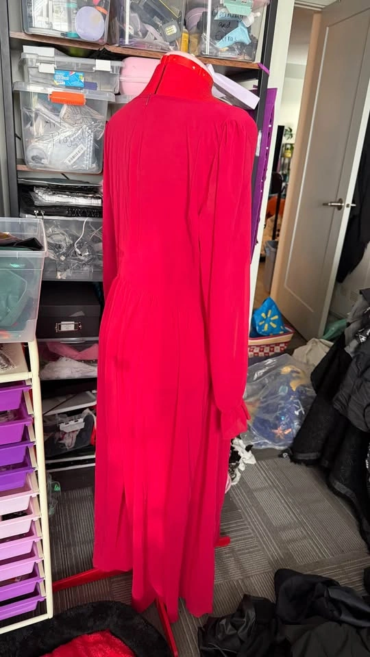 Maiden/princess dress red - XL - photo 4