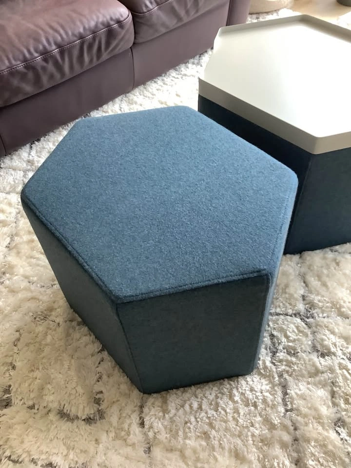 Hecks Ottoman with tray / Coffee Table - photo 3