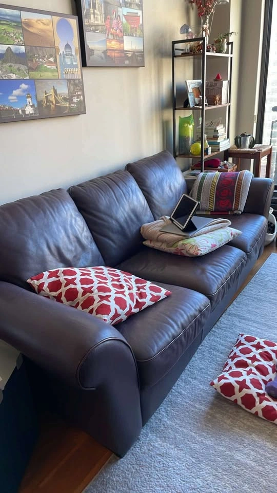 Cozy comfy Leather sofa - photo 2