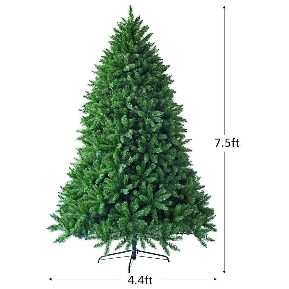 Costway 7.5ft Artificial Christmas Fir Tree - photo 3