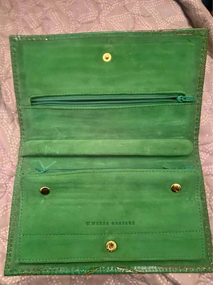 Authentic Maria Gaspari Jewelry Travel Roll Pouch