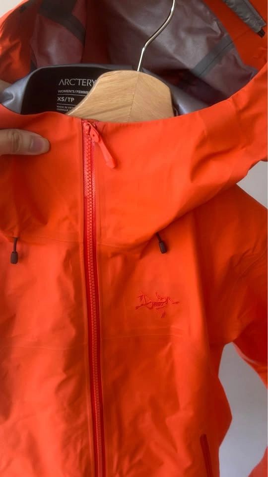 Orange arc teryx jacket & coat