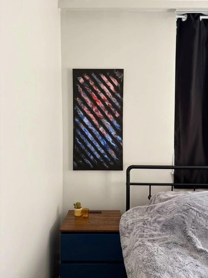 Abstract Contemporary Acrylic Artwork - photo 2