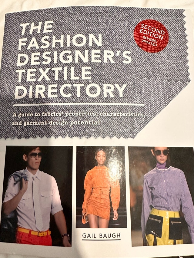 Gail Baugh The Fashion Designer's Textile Directory