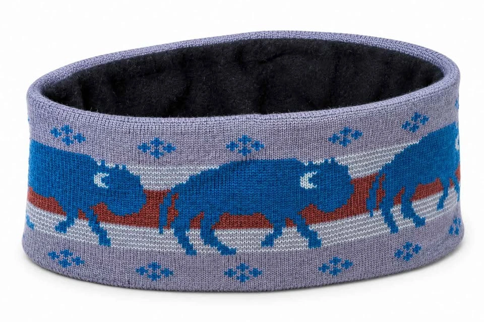 Pendleton Buffalo Bison Knit Fleece-Lined Headband Ear Warmer - photo 2