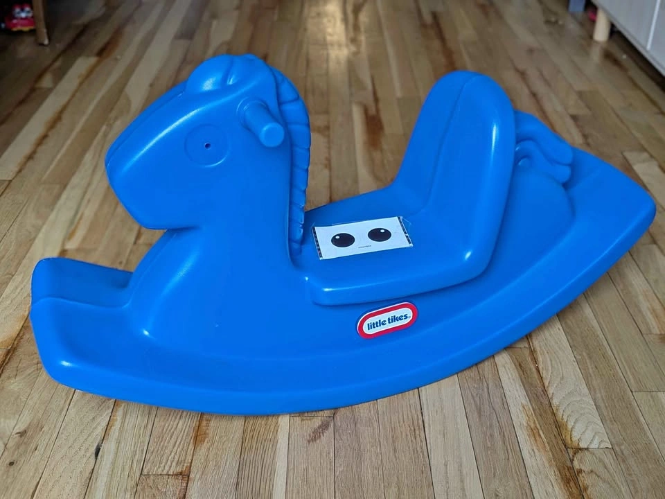 Little Tikes Blue Rocking Horse Toddler Ride-On Toy