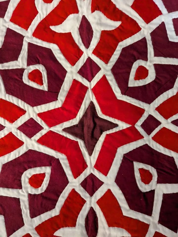 Large Egyptian Khayamiya Wall Hanging Appliqué Tapestry 30x30 - photo 2