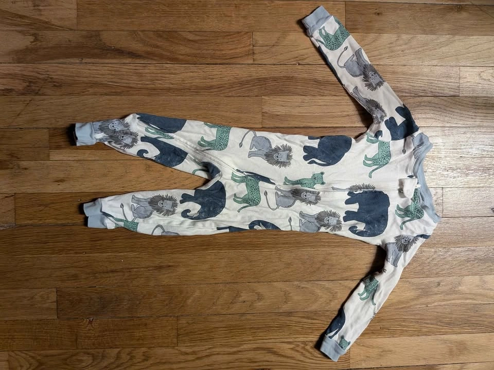 Lot of 2 Carter's Little Planet 24M Pajamas Organic Cotton - photo 3