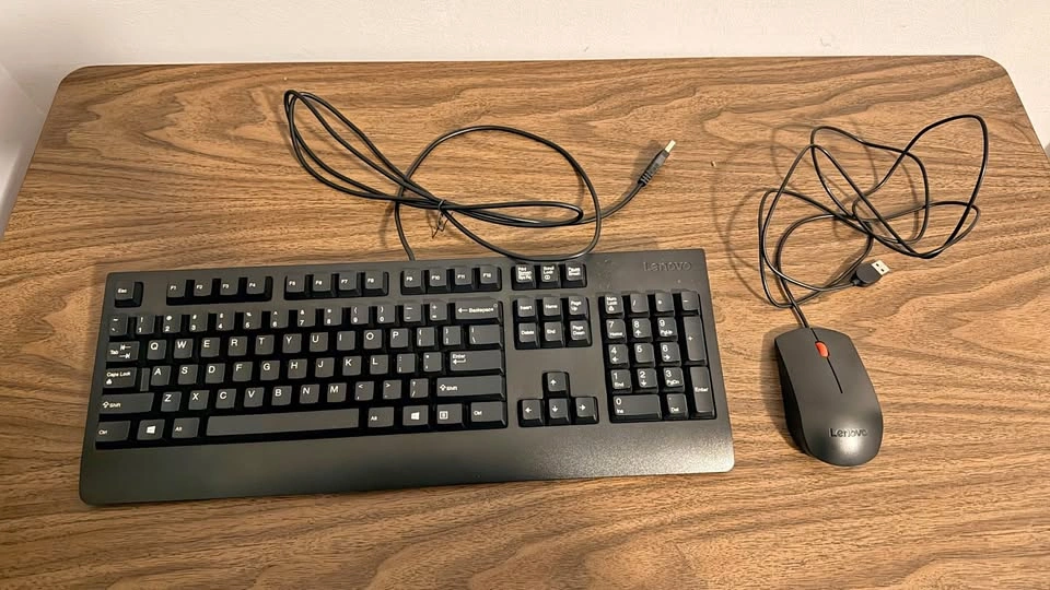 Lenovo Wired Keyboard & Mouse Combo