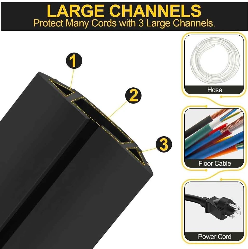 10FT Floor Cord Cover - photo 3