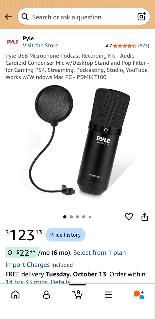 PYLE USB Microphone - photo 3