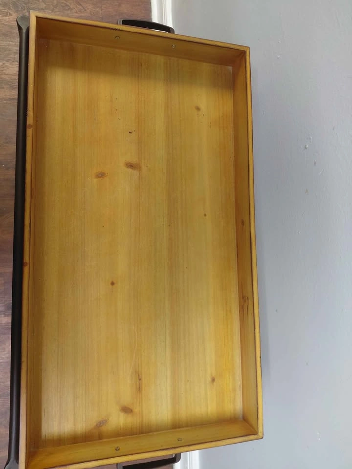 Wood and Metal Rolling Wine/ Food Cart - photo 5