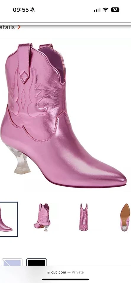 Pink Cowboy Boots