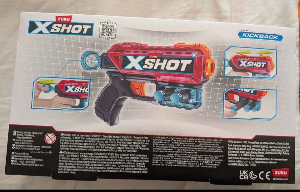 Zuru X-Shot Kickback Dart Blaster - photo 2