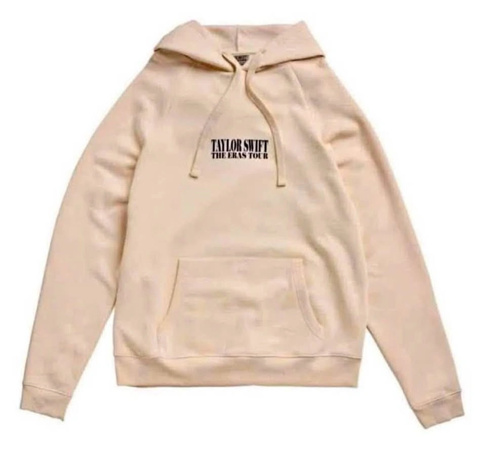 Taylor Swift ERAS TOUR Beige Hoodie (S)