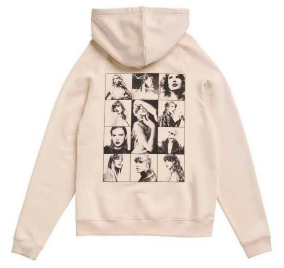 Taylor Swift ERAS TOUR Beige Hoodie (S) - photo 2