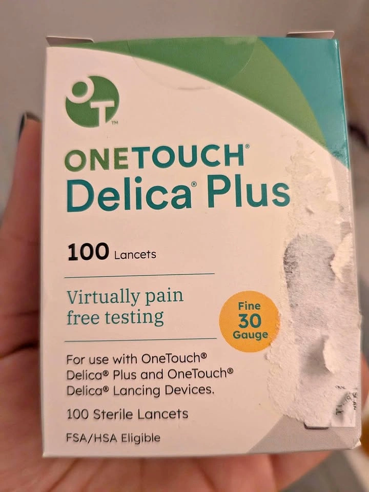 ONETOUCH Delica Plus Lancets 100 count 30 Gauge