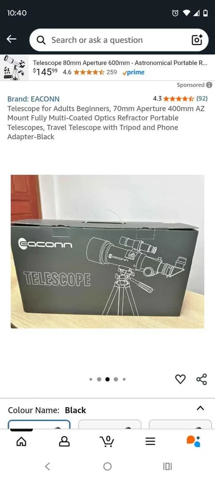 Telescope-EACONN image indicator(2)