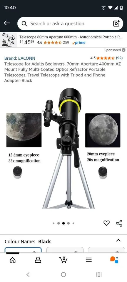 Telescope-EACONN image indicator(3)