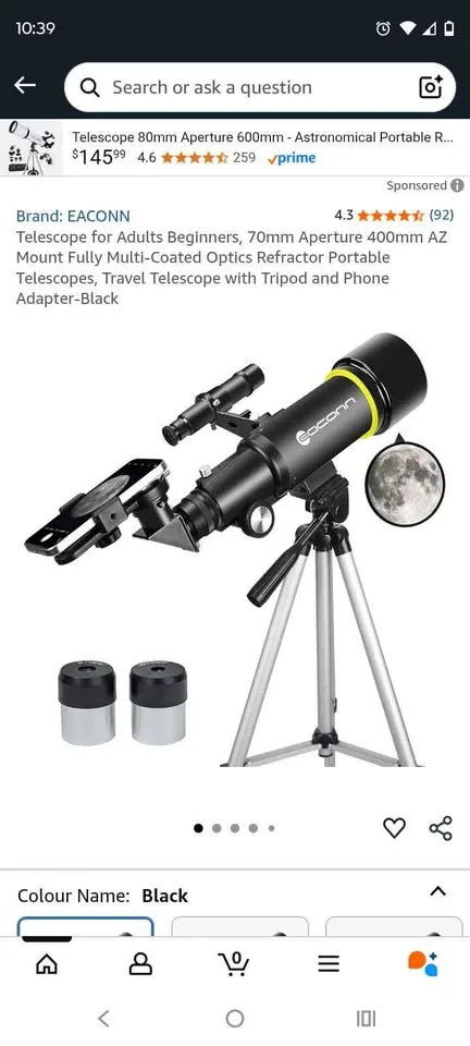 Telescope-EACONN image indicator(8)