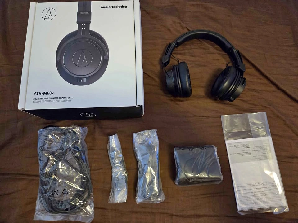 Audio-Technica ATH-M60x On-Ear Studio Headphones