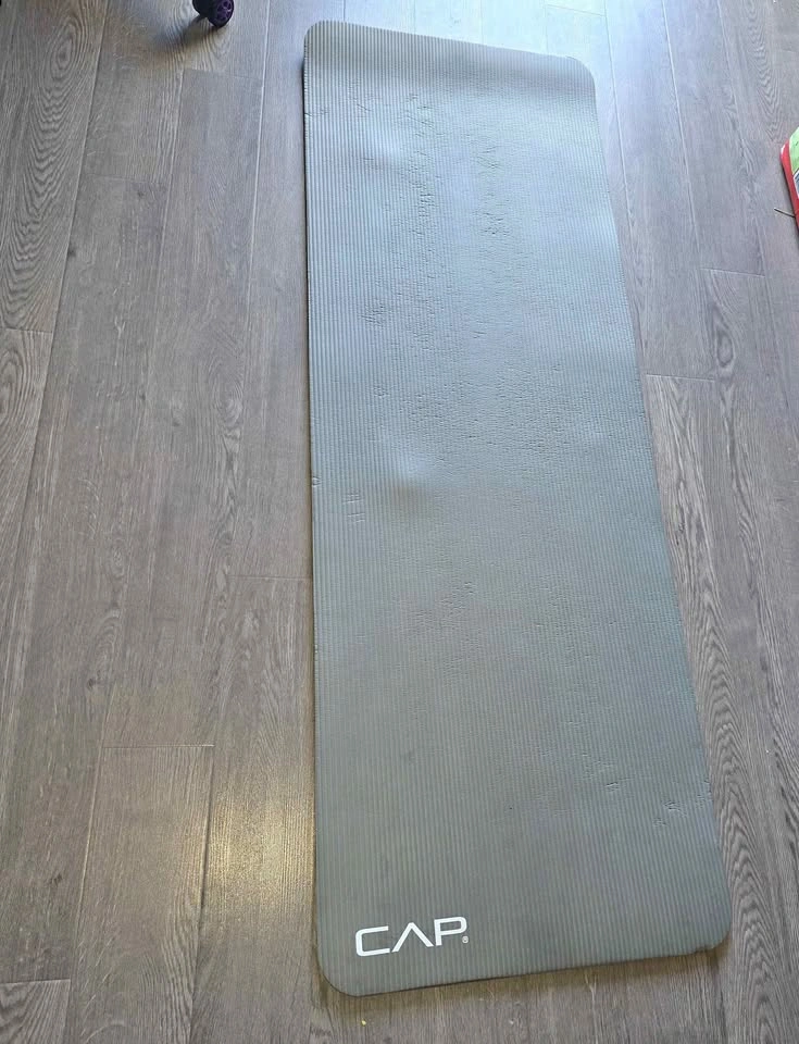 CAP Barbell Thick Yoga / Exercise Mat – 68" x 24" – 12mm