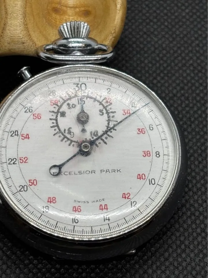 Vintage Excelsior Park Swiss Mechanical Stopwatch - photo 2