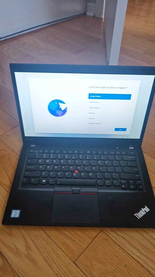 Laptop Lenovo ThinkPad T490s