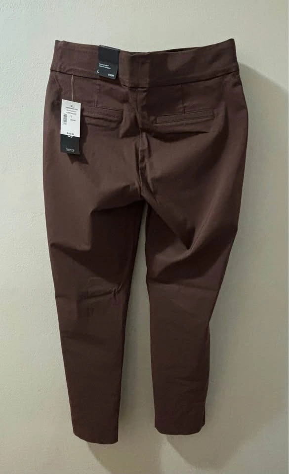 NWT Alfie pull slim womens dress pants-brown - photo 3