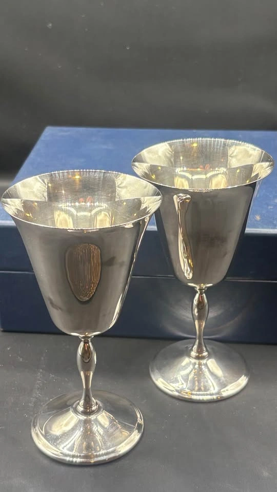 Vintage Birks 8pc Silver Goblet Collection (1970s/80s) - photo 3