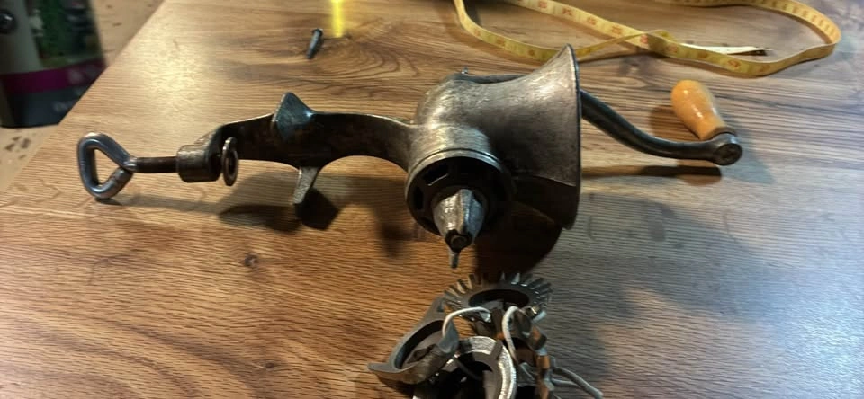 Vintage Porkert No. 2 Cast Iron Meat Grinder / Mincer - photo 4