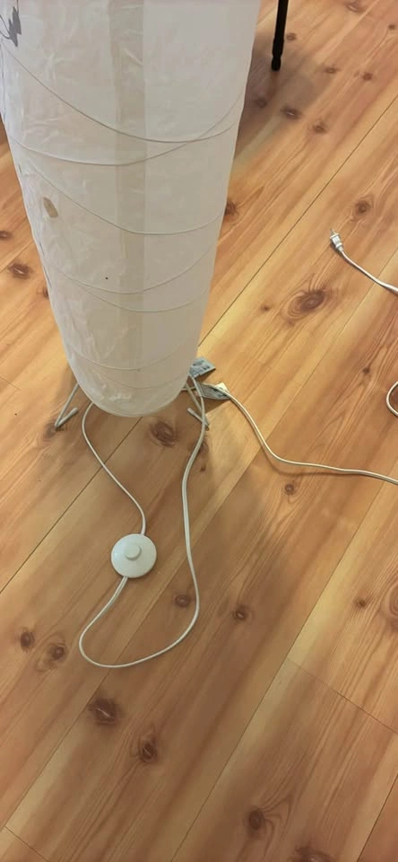 IKEA VICKLEBY Paper Floor Lamp - photo 2