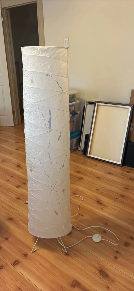 IKEA VICKLEBY Paper Floor Lamp - photo 3