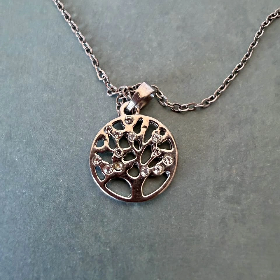 Time and Tru Tree of Life Pendant Necklace