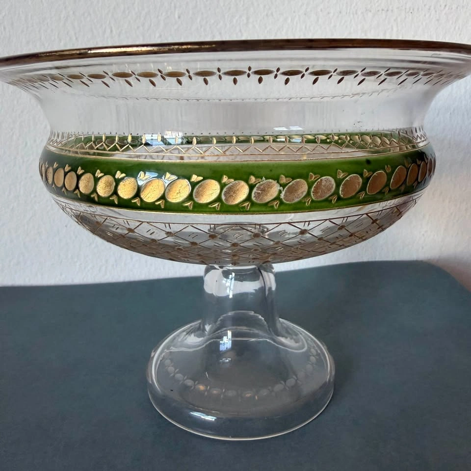 Antique Venetian Murano Glass Coppa Goblet Centerpiece - photo 2
