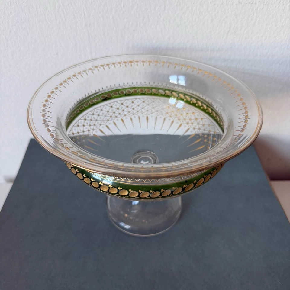 Antique Venetian Murano Glass Coppa Goblet Centerpiece - photo 4