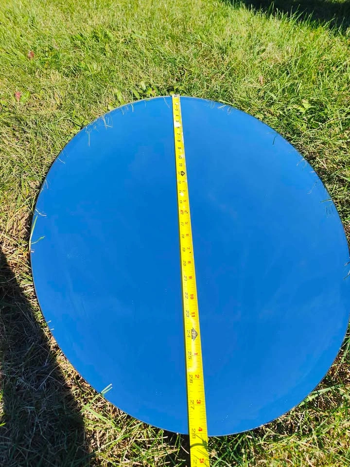 Frameless oval mirror - photo 2