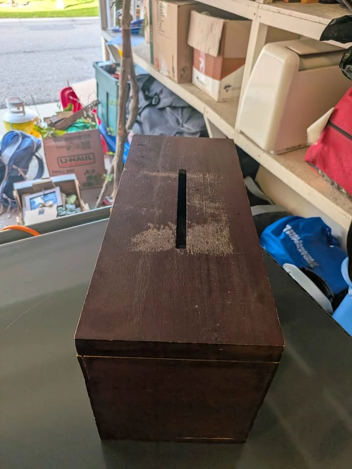 Wooden Envelope Box - photo 2