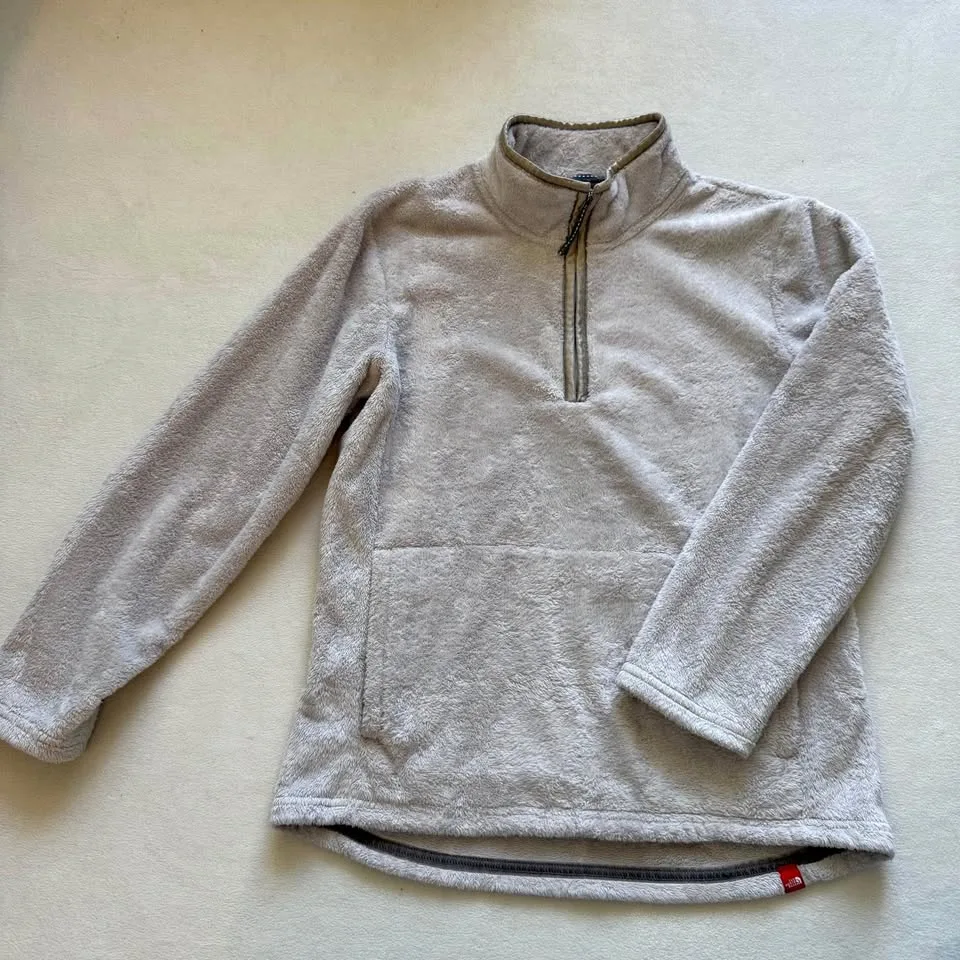 Girls North Face Fleece Pullover Sweater Size M thumbnail