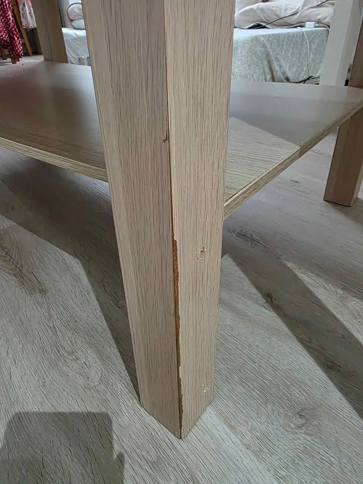 IKEA LACK Coffee Table - White Stained Oak Effect - photo 3