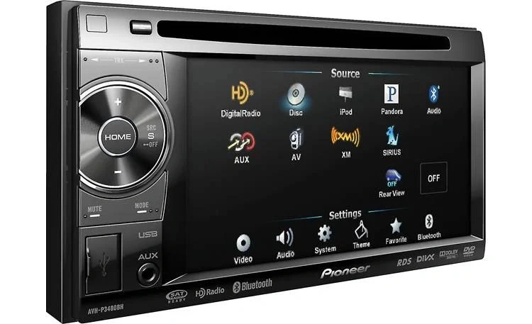 Pioneer CD/DVD Double DIN Deck NEW - photo 2
