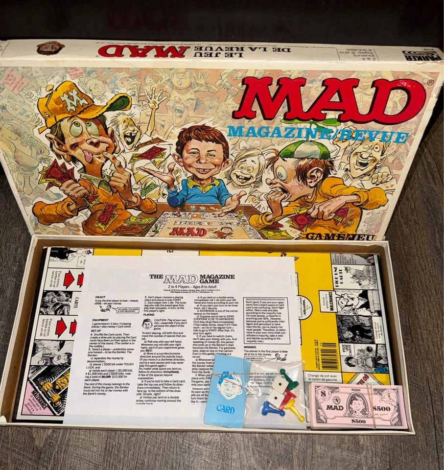 Parker Brothers The MAD Magazine Game / Revue - photo 2