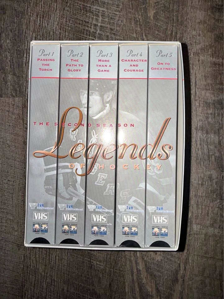 Legends of Hockey The Second Season Series 2 VHS Box Set